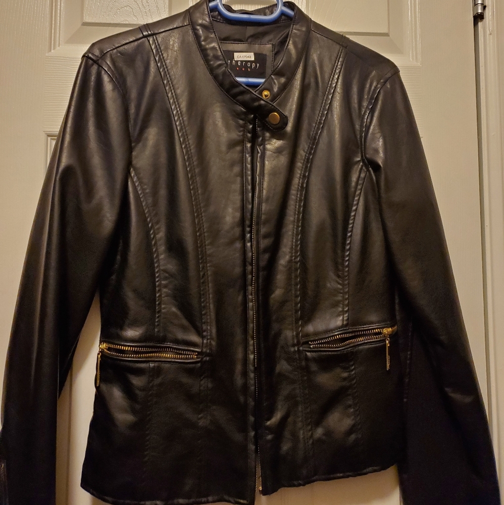 Leather jacket